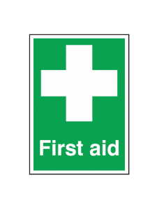 GPC First Aid Sign - Pack of 10